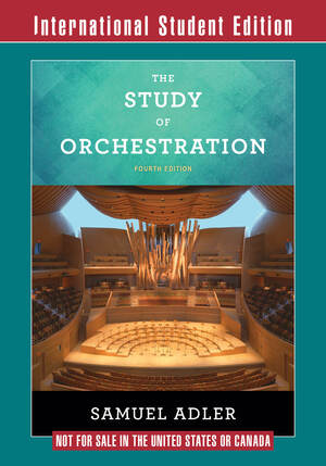 Vorderes Coverbild The Study of Orchestration