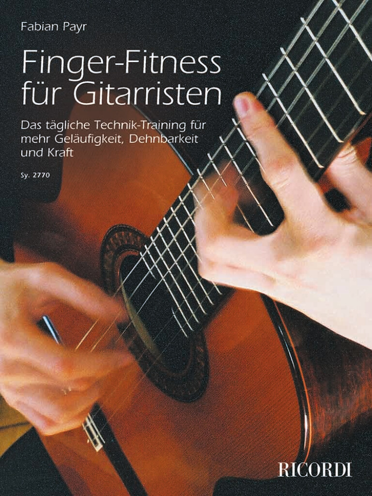 Vorderes Coverbild Finger-Fitness für Gitarristen