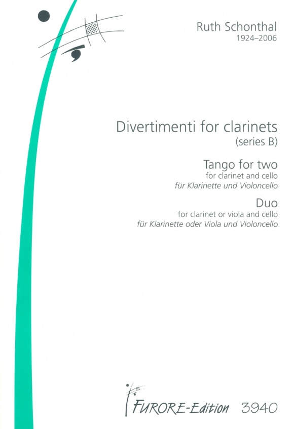 Vorderes Coverbild Tango for two and Duo for clarinet and cello