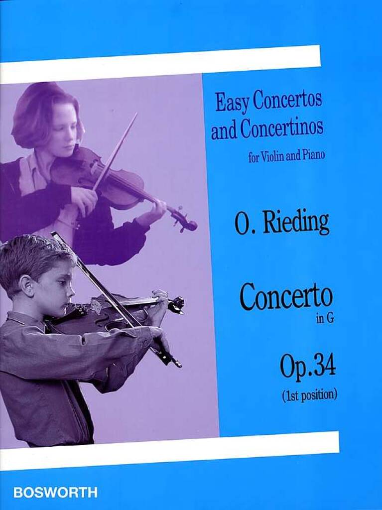 Vorderes Coverbild Violinkonzert G-Dur op. 34