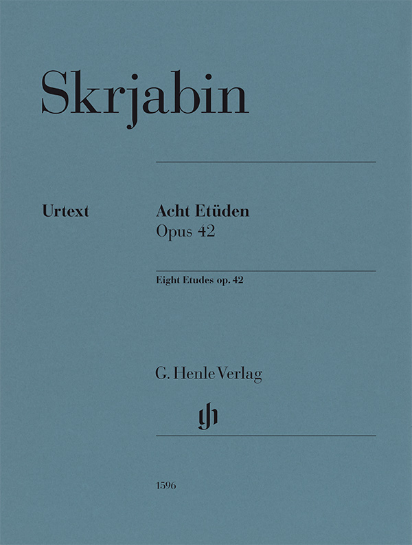 Vorderes Coverbild Acht Etüden Op. 42