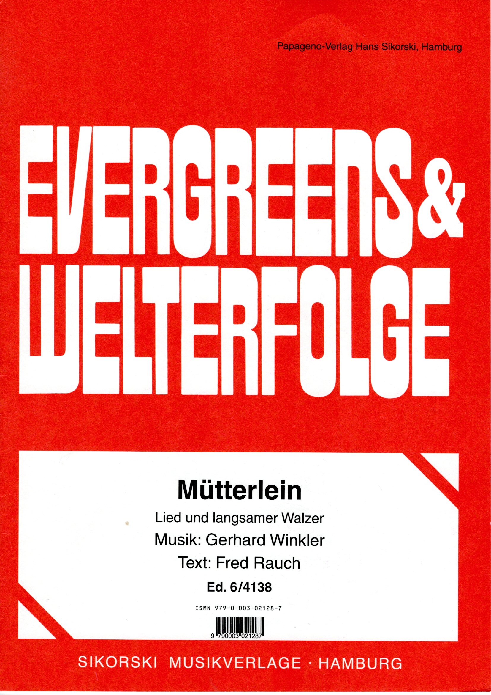 Vorderes Coverbild Mütterlein 