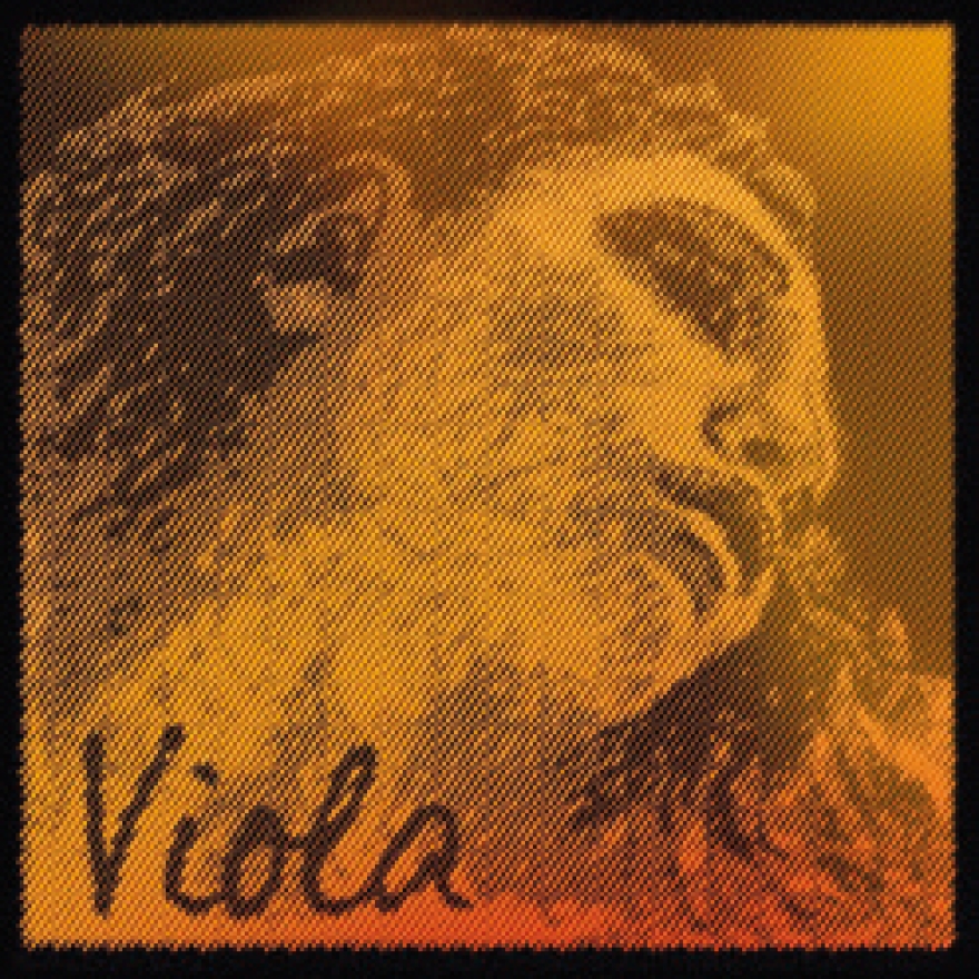Vorderes Coverbild Pirastro Evah Pirazzi Gold Viola SATZ - A-Saite mit entfernbarer Kugel