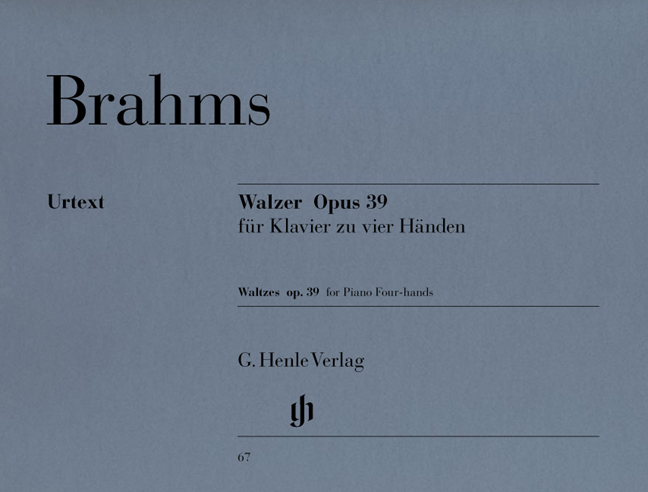 Vorderes Coverbild Walzer op. 39