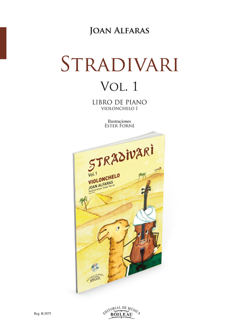 Vorderes Coverbild Stradivari Violonchelo vol. 1 Acompañamiento - Castellano