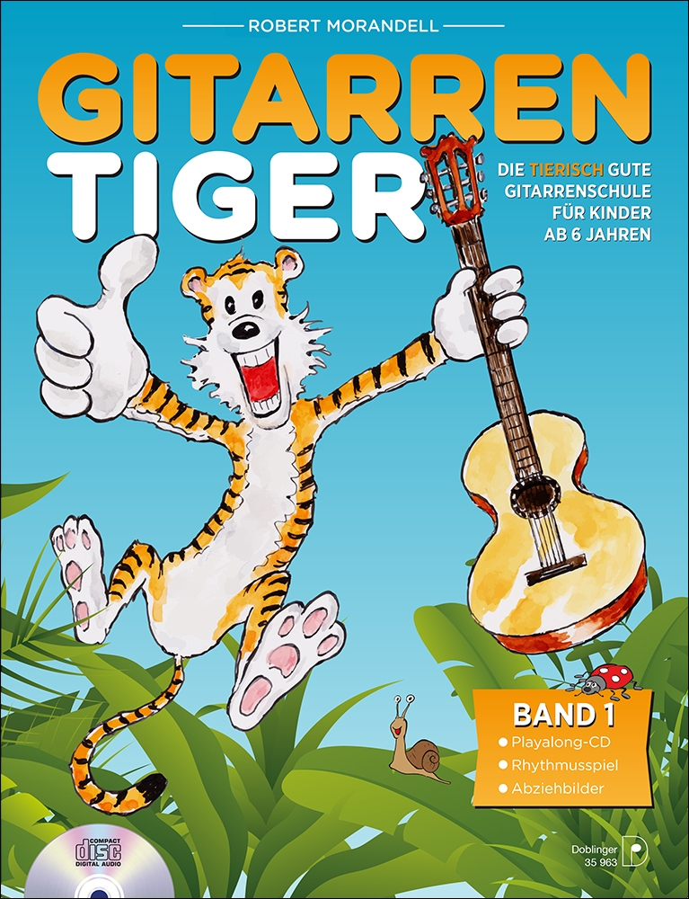 Vorderes Coverbild Der Gitarrentiger Band 1