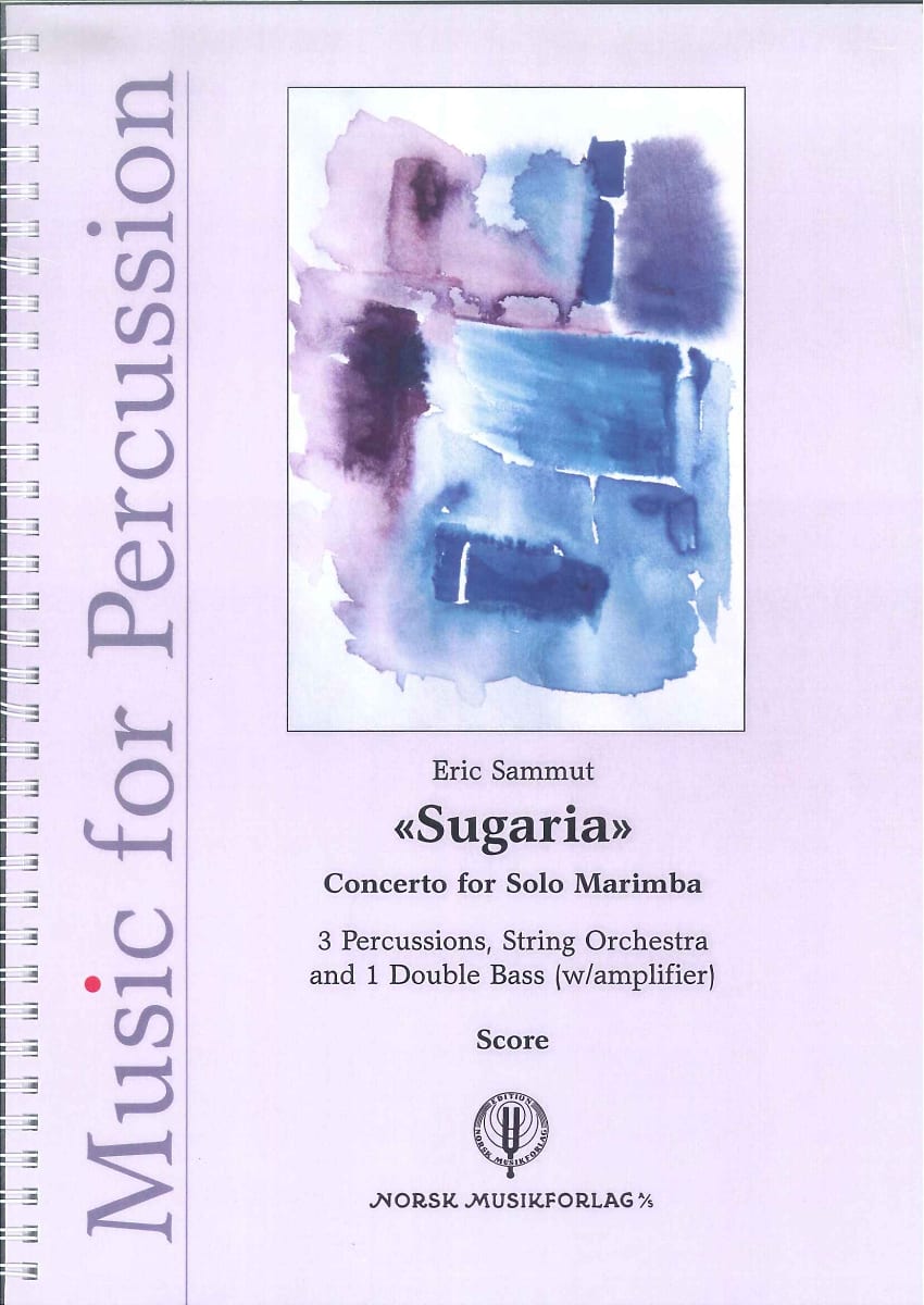 Vorderes Coverbild Sugaria - Concerto for Solo Marimba