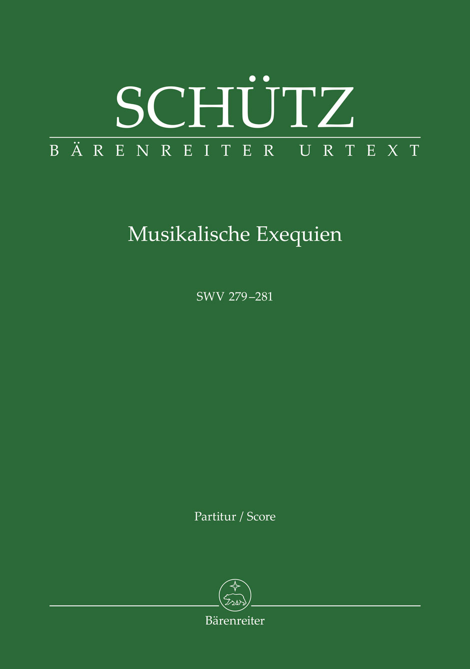 Vorderes Coverbild Musikalische Exequien SWV 279-281
