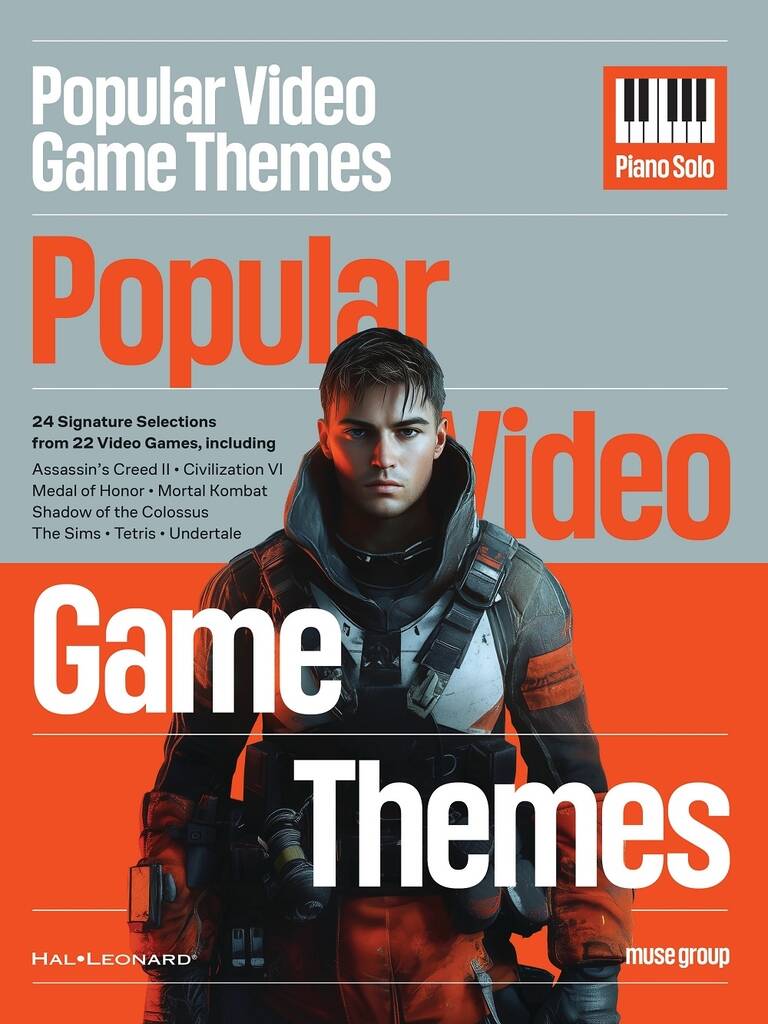 Vorderes Coverbild Popular Video Game Themes for Piano Solo