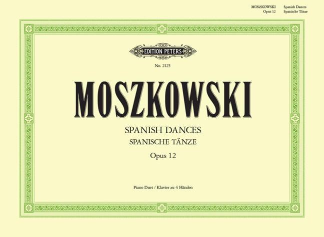 Vorderes Coverbild Spanische Tänze op. 12