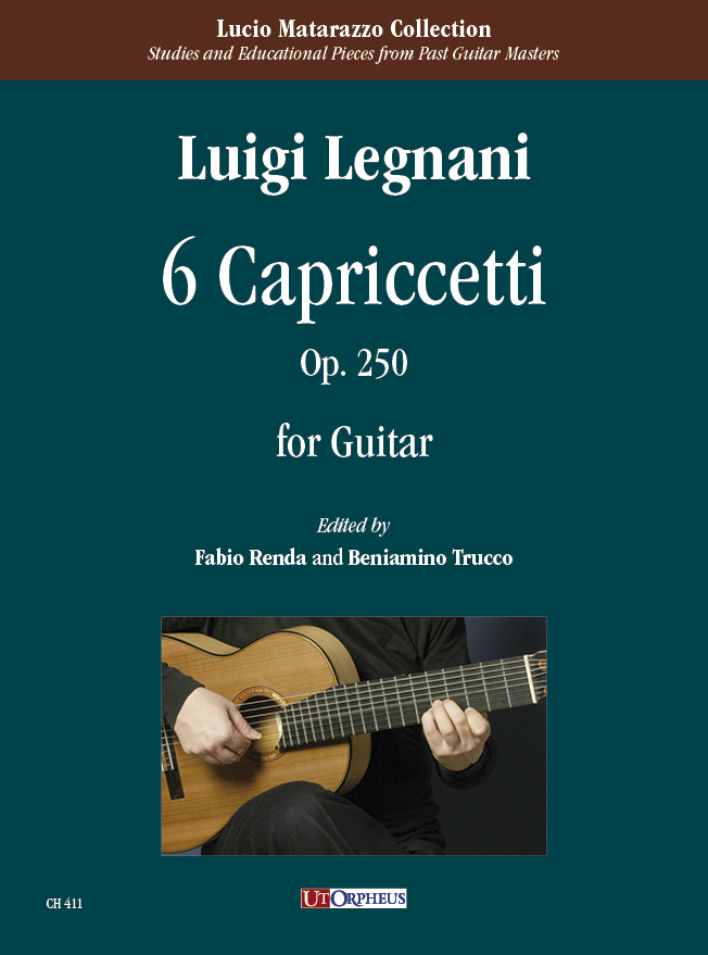 Vorderes Coverbild 6 Capriccetti op. 250 per Chitarra