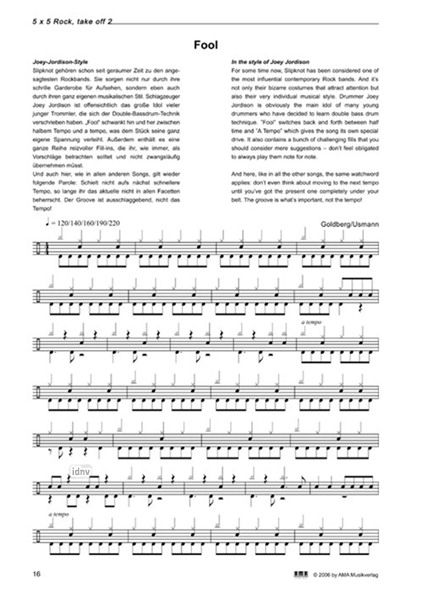 Anderes Coverbild 5 x 5 Rock - take off 2