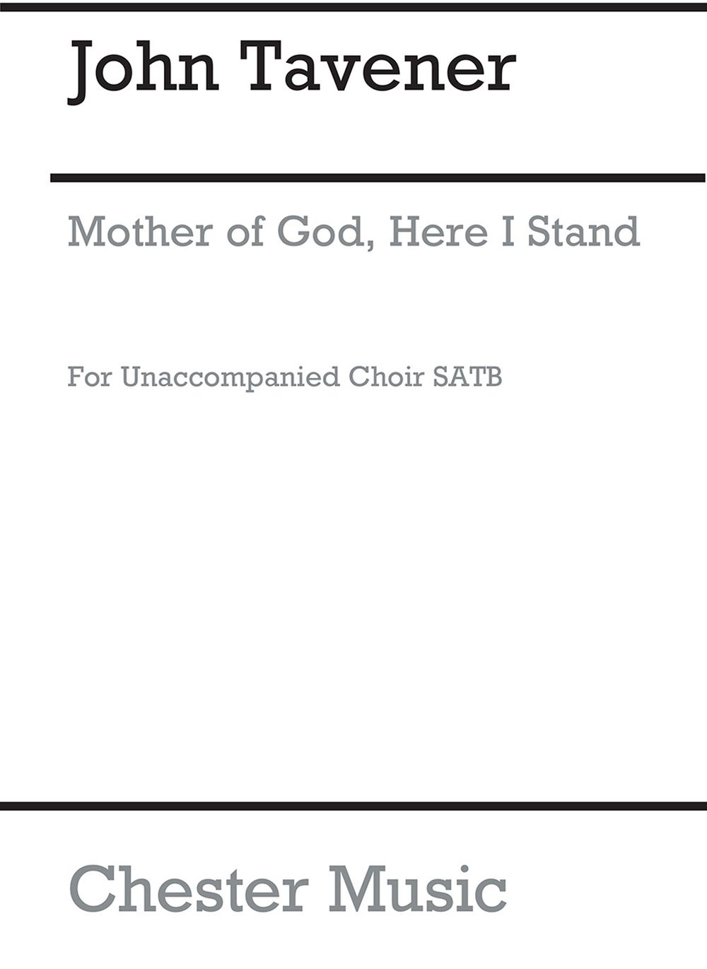 Anderes Coverbild Mother Of God Here I Stand