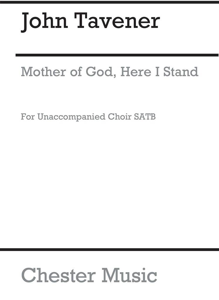 Vorderes Coverbild Mother of God Here I stand