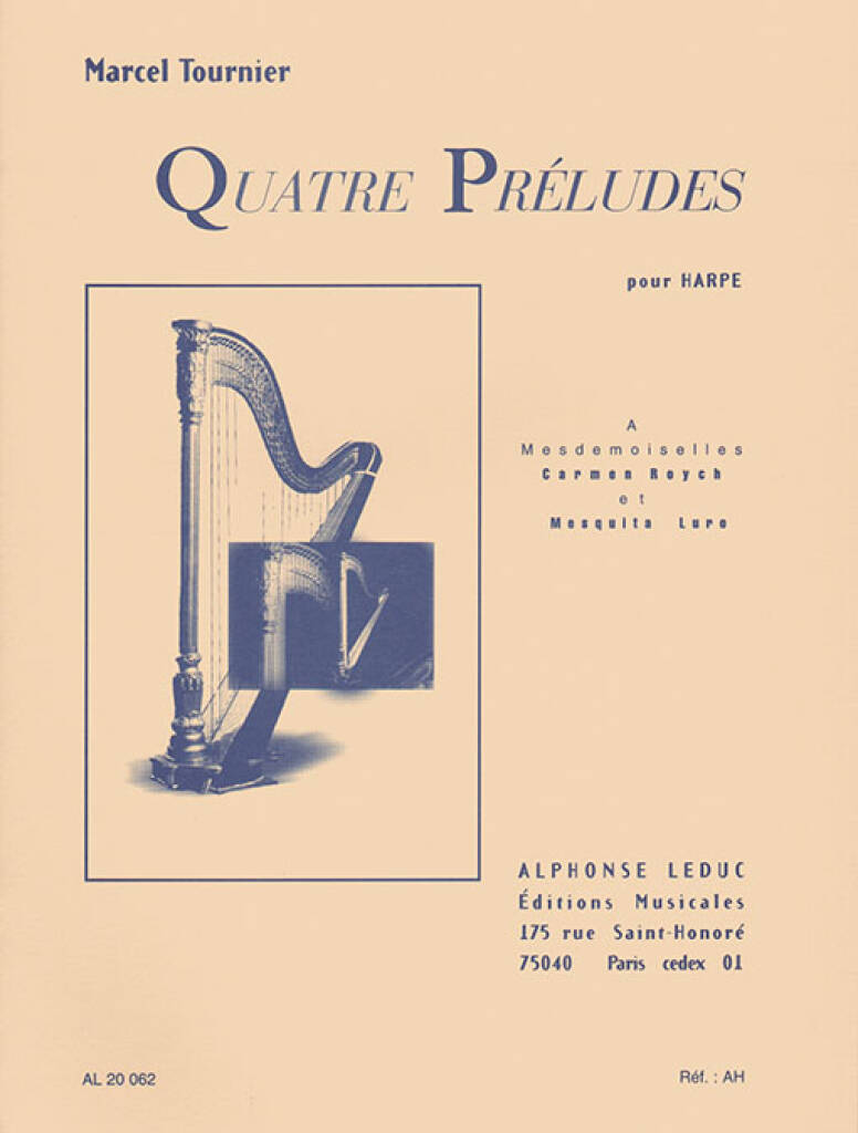 Vorderes Coverbild 4 Préludes op. 16