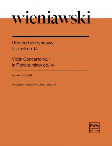 Vorderes Coverbild Konzert fis-Moll Nr. 1 op.14