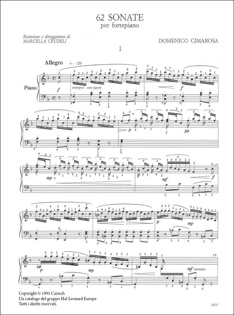 Anderes Coverbild 62 Sonate per Fortepiano, Libro 1