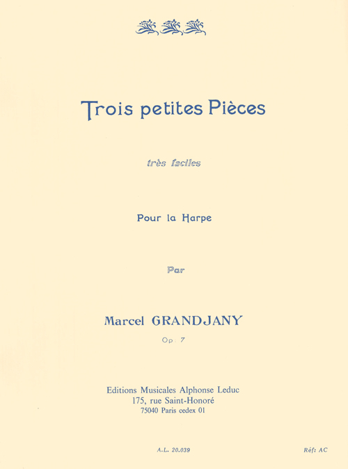 Anderes Coverbild 3 Petites Pièces op. 7