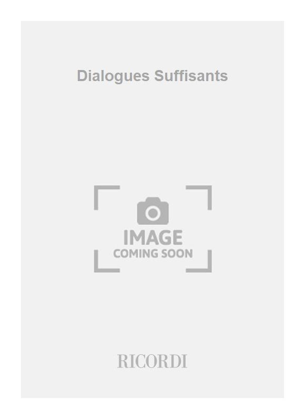 Vorderes Coverbild !?Dialogues suffisants!?