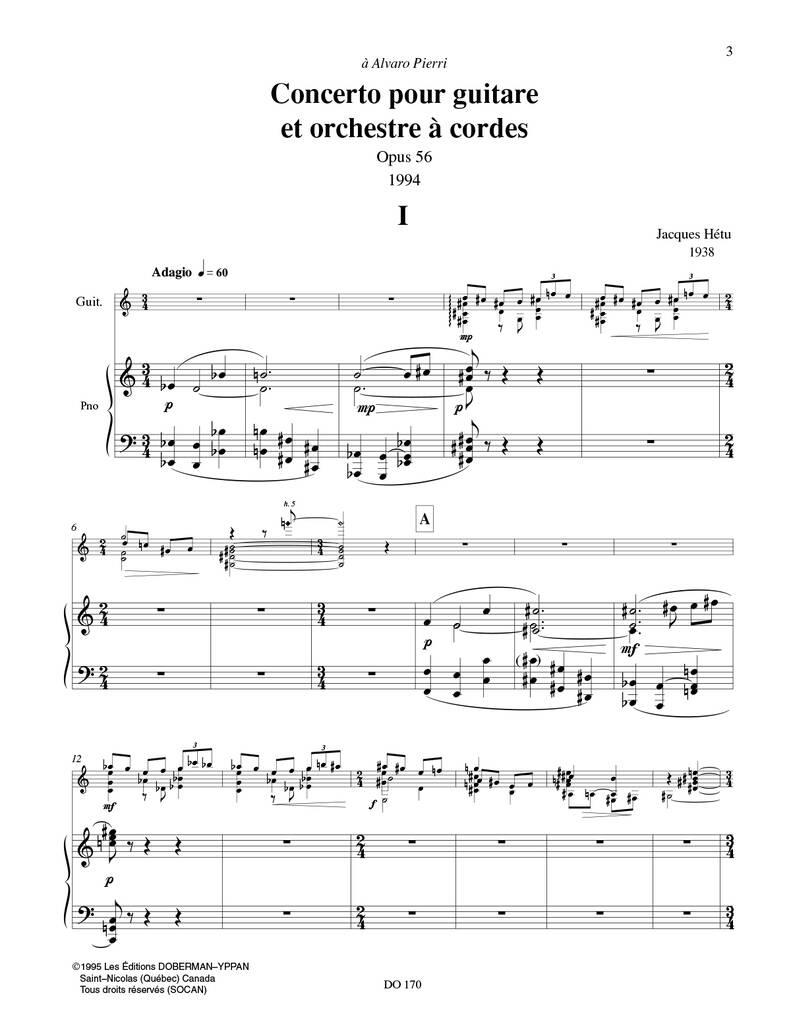 Anderes Coverbild Concerto op. 56 für Gitarre und Streichorchester