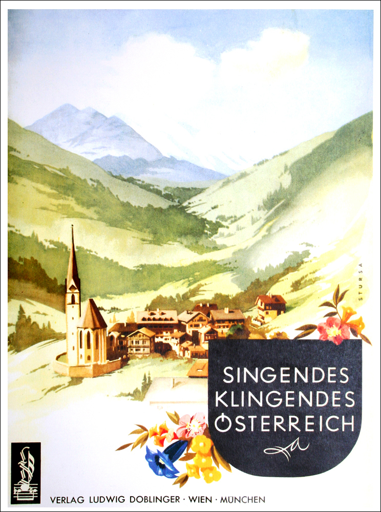 Vorderes Coverbild Singendes klingendes Österreich