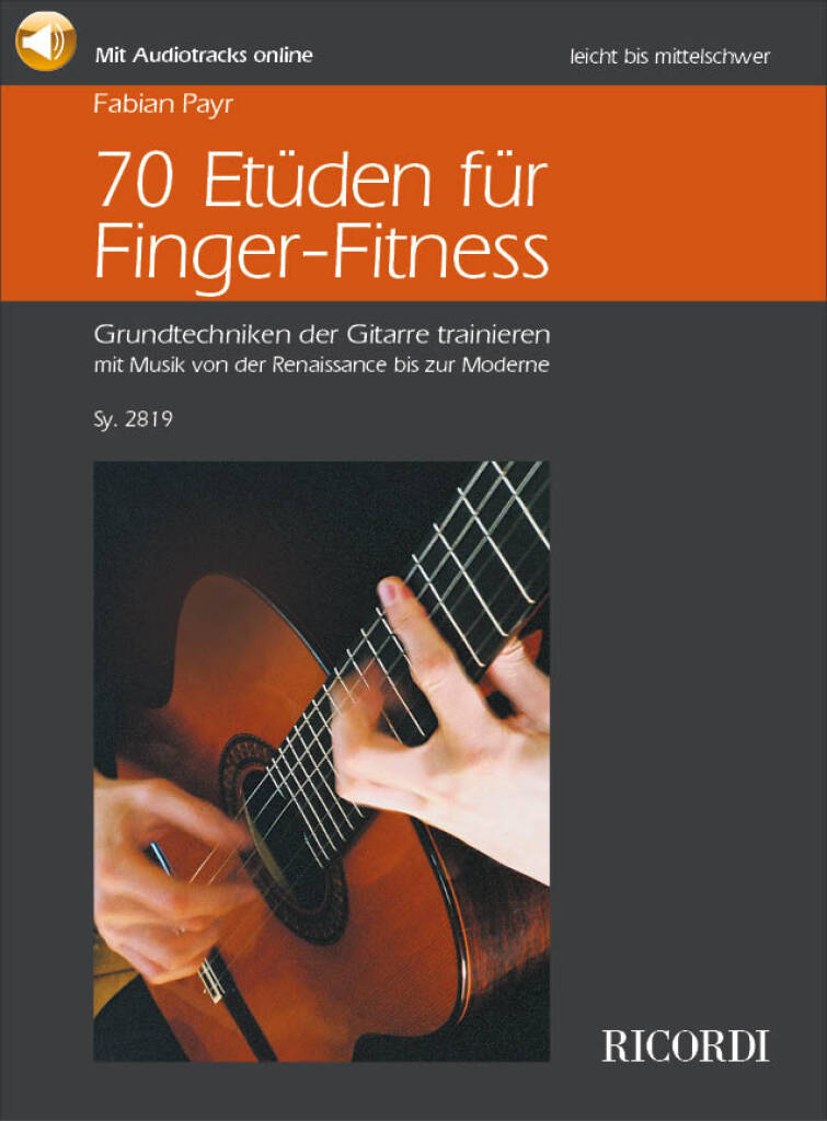 Vorderes Coverbild 70 Etüden für Finger-Fitness