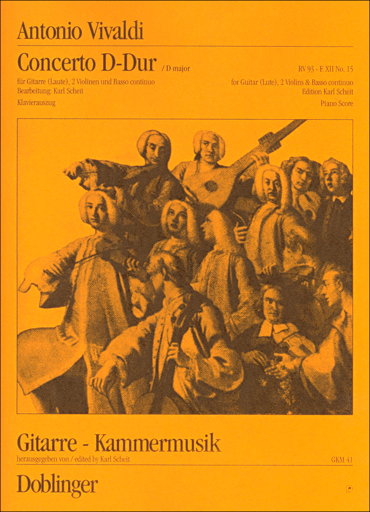 Vorderes Coverbild Concerto D-Dur RV 93