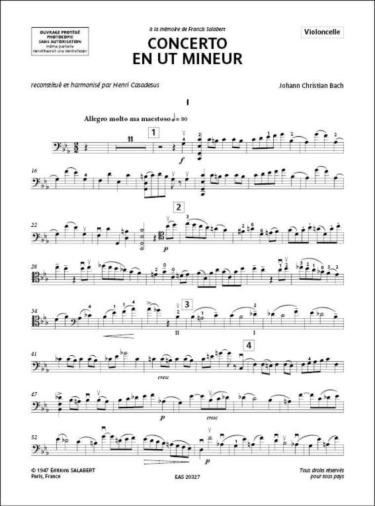 Anderes Coverbild Concerto en ut Mineur