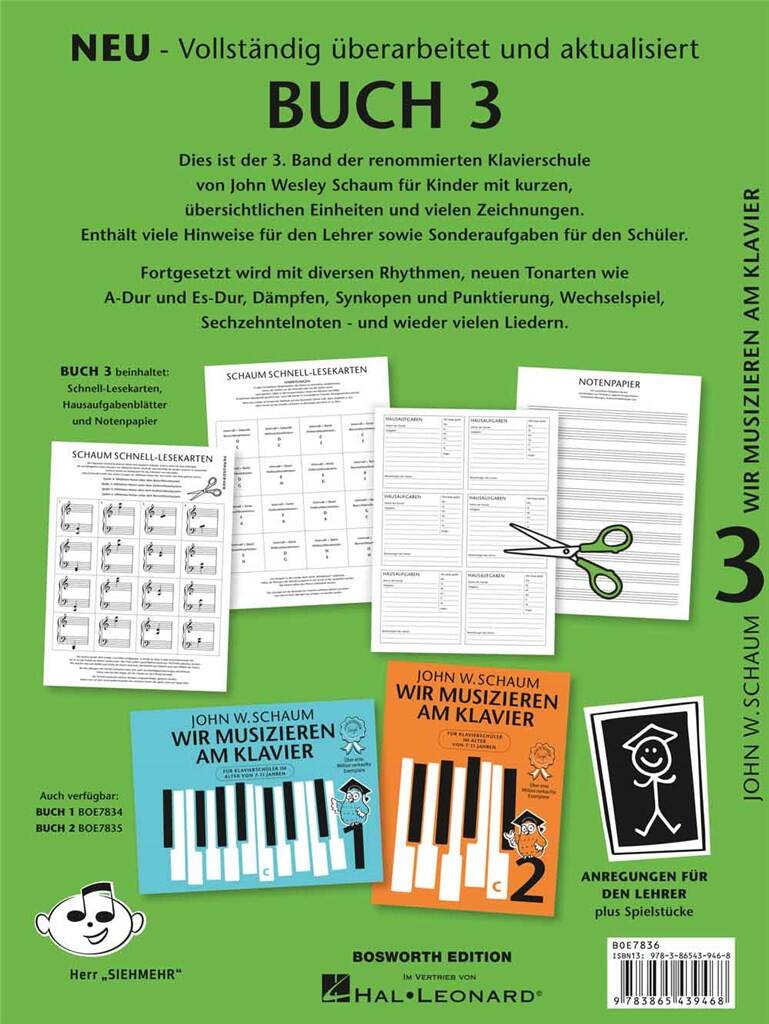 Anderes Coverbild Wir musizieren am Klavier Band 3