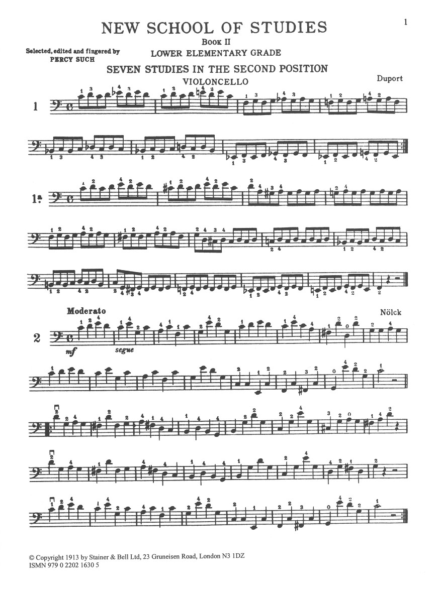 Anderes Coverbild New School of Cello Studies. Book 2