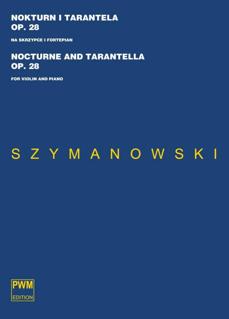 Vorderes Coverbild Nocturne und Tarantella op. 28