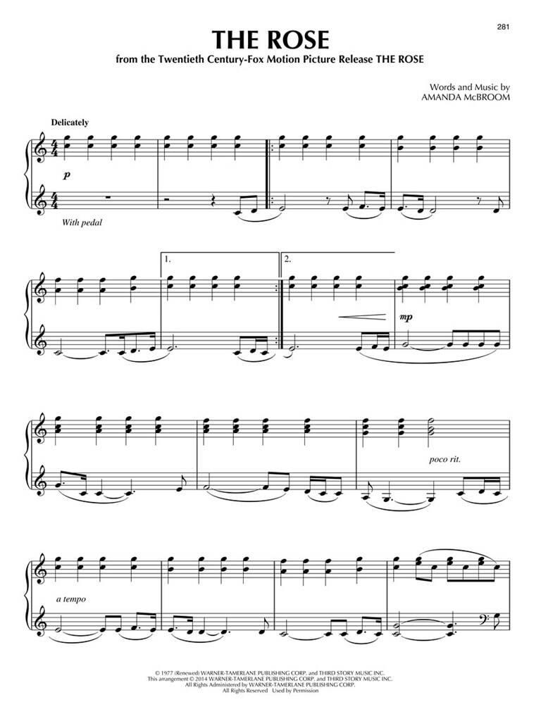 Anderes Coverbild 100 Movie Songs for Piano Solo