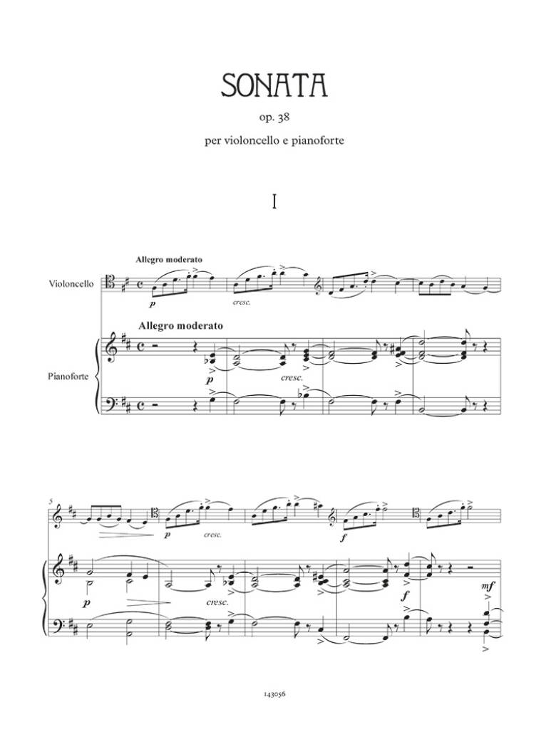 Anderes Coverbild Sonata op. 38