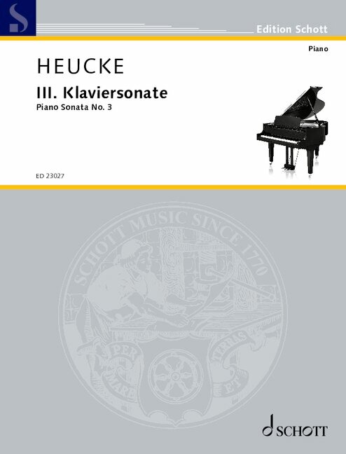 Vorderes Coverbild III. Klaviersonate op. 86 (2017)