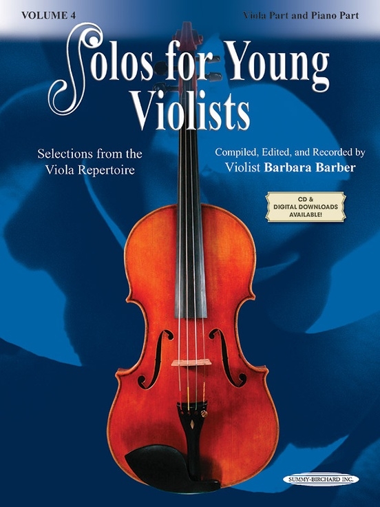 Anderes Coverbild Solos for Young Violists Viola Part and Piano Acc., Volume 4