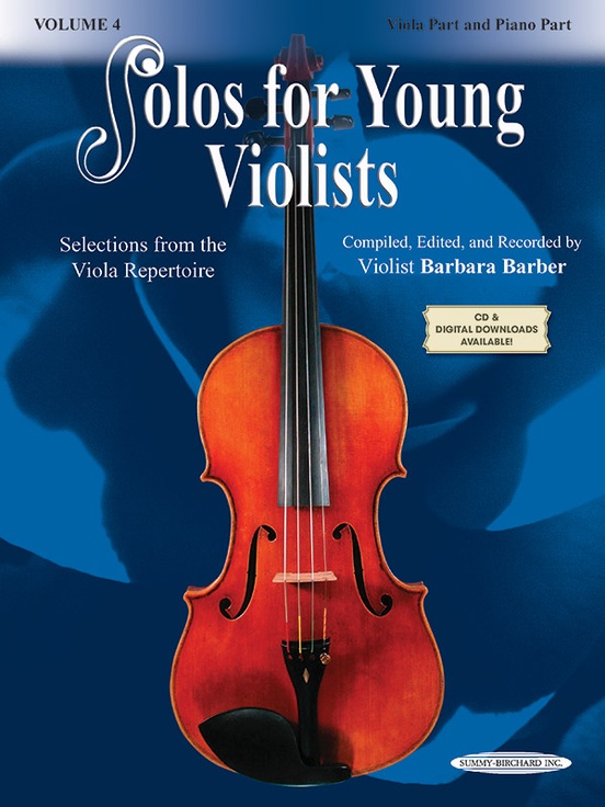 Vorderes Coverbild Solos for Young Violists Viola Part and Piano Acc., Volume 4