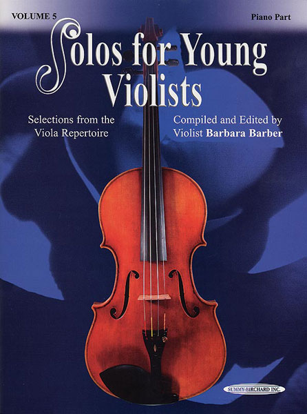 Anderes Coverbild Solos for Young Violists Viola Part and Piano Acc., Volume 5
