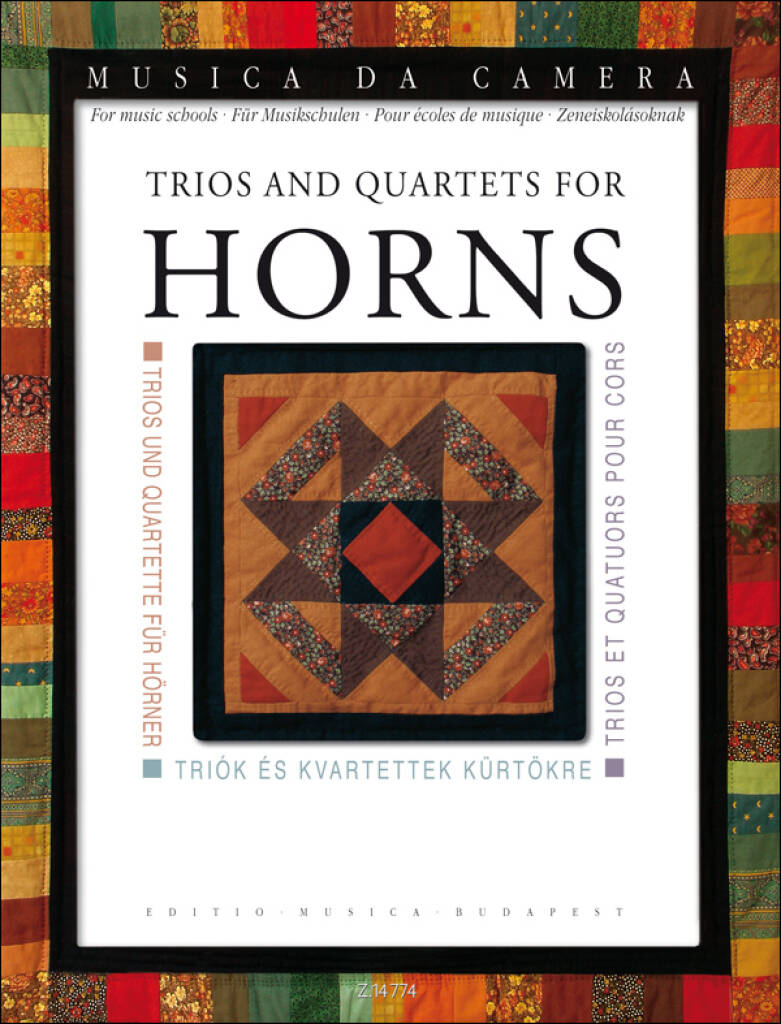 Vorderes Coverbild Trios und Quartette für Hörner