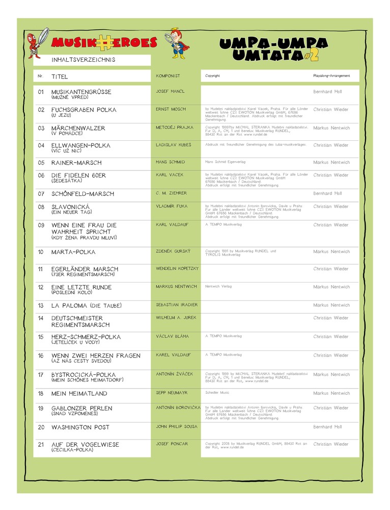 Anderes Coverbild Umpa-Umpa Umtata #2 - Trompete