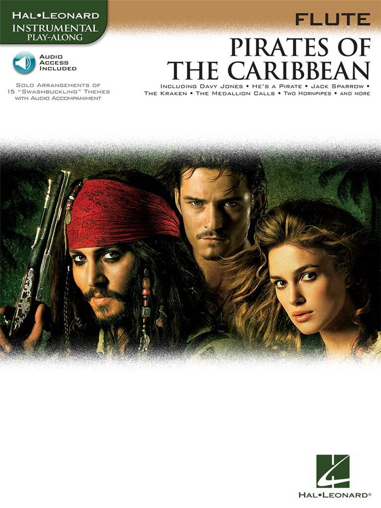 Vorderes Coverbild Pirates of the Caribbean for flute
