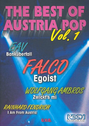 Vorderes Coverbild The Best of Austria Pop vol.1