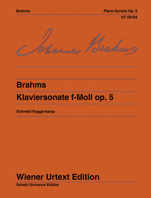 Vorderes Coverbild Klaviersonate f-Moll op. 5