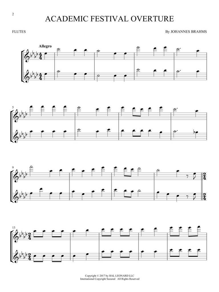 Anderes Coverbild Classical Themes for Two Flutes
