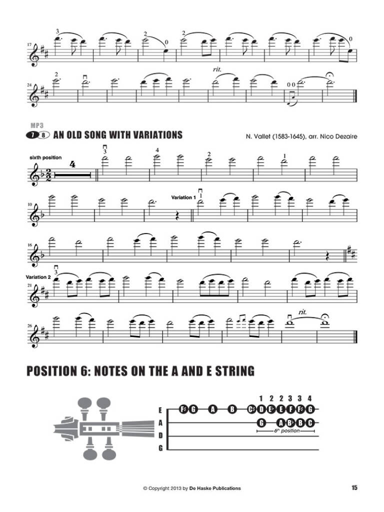 Anderes Coverbild Violin Positions 6, 7 & 8