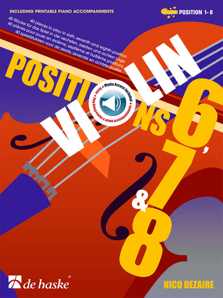 Vorderes Coverbild Violin Positions 6, 7 & 8