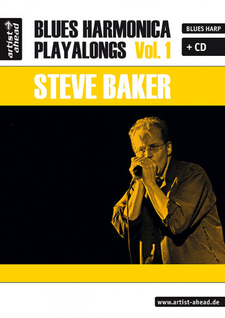 Vorderes Coverbild Blues Harmonica Playalongs Vol. 1