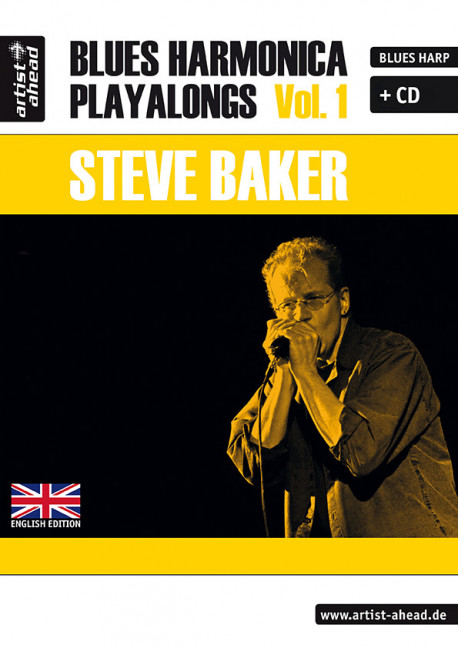 Vorderes Coverbild Blues Harmonica Playalongs Vol. 1