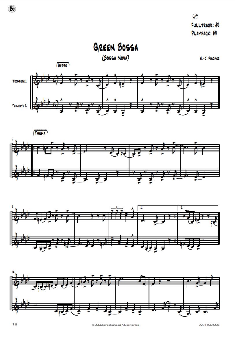 Anderes Coverbild Ein halbes Dutzend Jazz Duette – Vol. 1 – Trompete Band 1