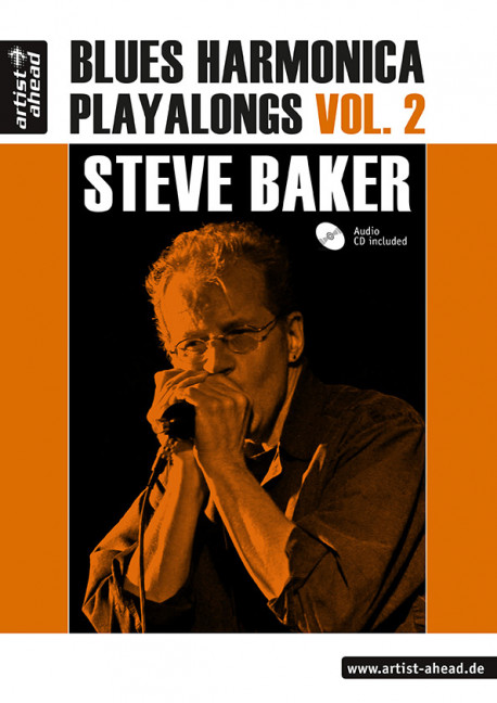 Vorderes Coverbild Blues Harmonica Playalongs 2 Vol. 2