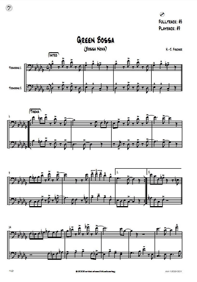 Anderes Coverbild Ein halbes Dutzend Jazz Duette – Vol. 1 – Posaune Band 1